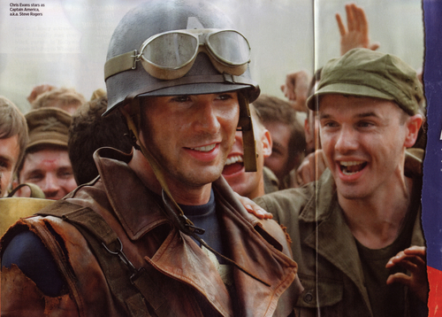  First look: Captain America foto's (Entertainment Weekly)