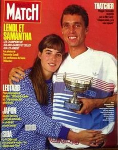  Ivan Lendl and his wife