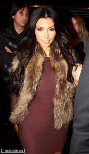  Kim makes an appearance at Amnesia nightclub in New York 10/22/10