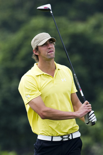  M. Phelps attending Mission Hills nyota Trophy