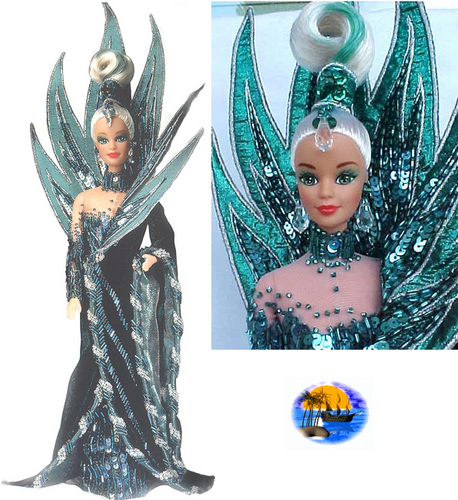  Neptune Goddess Barbie Doll