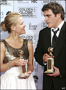  Reese Witherspoon and Joaquin Phoenix At The Golden Globe Awards