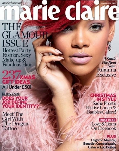  Рианна Marie Claire UK Magazine