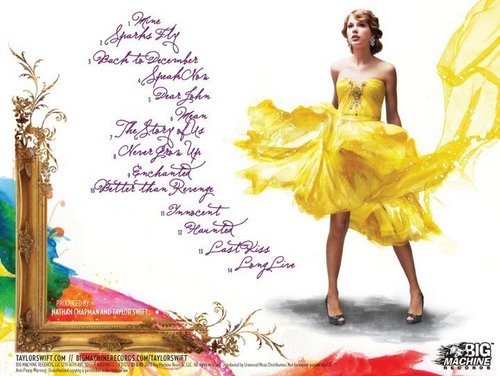  Taylor Swift's Speak Now :)