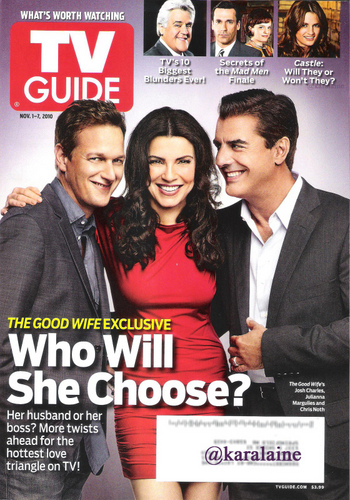  The Good Wife - TV Guide Cover (Nov. 1 - 7, 2010)