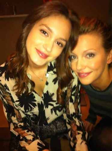  With Katie Cassidy.