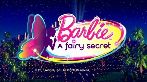  búp bê barbie A Fairy Secret LOGO