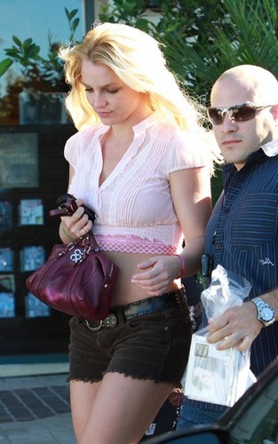  Britney out in LA
