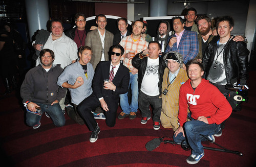  Cast of 'Jackass 3D' @ the লন্ডন Premiere