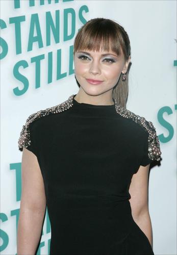  Christina @ "Time Stands Still" Broadway Opening Night