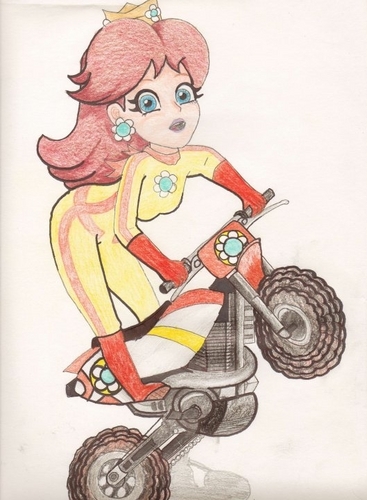  madeliefje, daisy biker