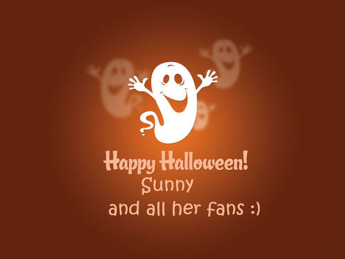  Happy Halloween to Sunny and all her fans :)