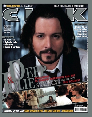 Johnny Depp- November cover of Italy's Ciak magazine 2010