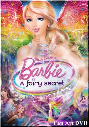 MY fã art DVD barbie a Fairy secret