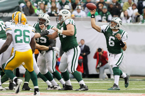  Mark Sanchez - NYJ vs Green खाड़ी, बे Packers