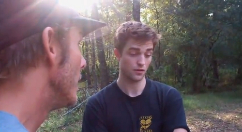 Screencaps from the Taft School day off video featuring Robert Pattinson