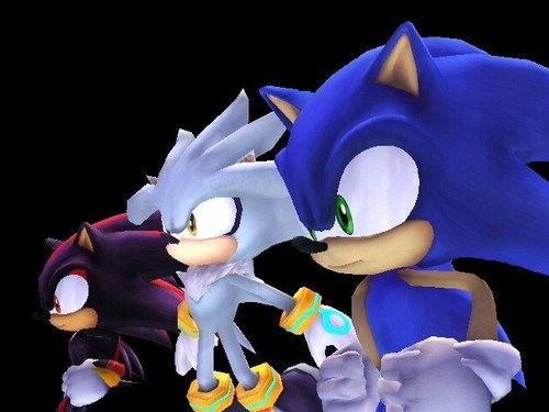  Sonic, Shadow and Silver