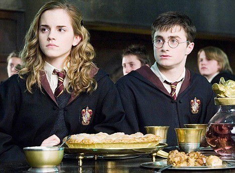  harry and hermione in 5th jaar