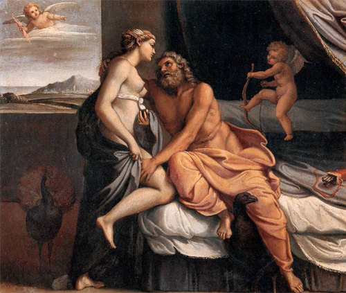  Hera seduces Zeus