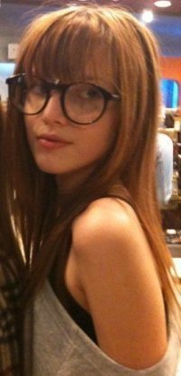  Bella Wearing her Nerd Glasses<3