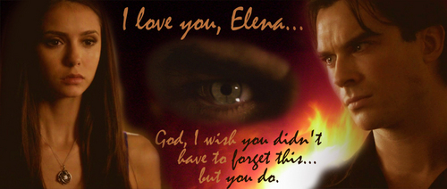  Damon and Elena (Delena) 2x08 Rose