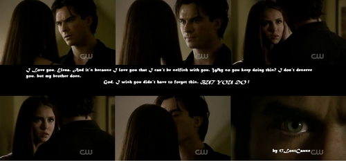  Damon loves Elena