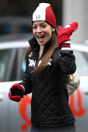 Emmanuelle @ Vancouver Olympics - Feb 2010