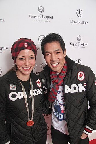  Emmanuelle @ Vancouver Olympics - Feb 2010