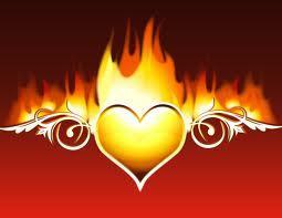  огонь сердце