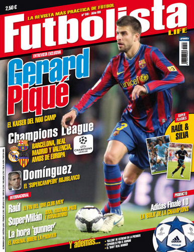  Gerard Piqué on Futbolista