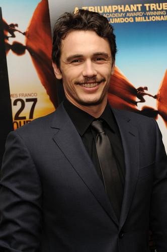  James @ "127 Hours" New York Premiere