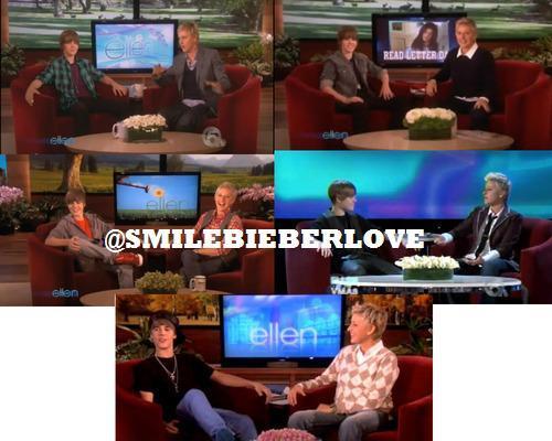  Justin has been on Ellen for 5 times now!