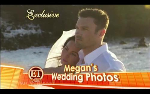  Megan लोमड़ी, फॉक्स & Brian Austin Green Wedding