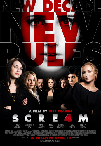 New Scream 4 Poster