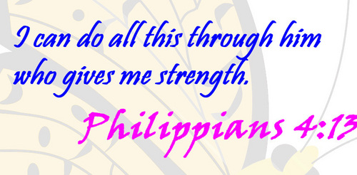  Philippians 4:13
