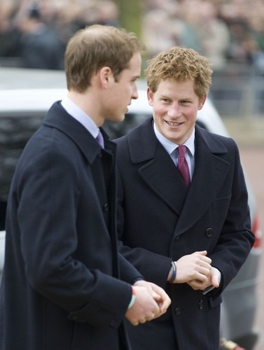  Prince William;Prince Harry