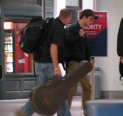  ROB and KRISTEN AT MSY airport in NOLA