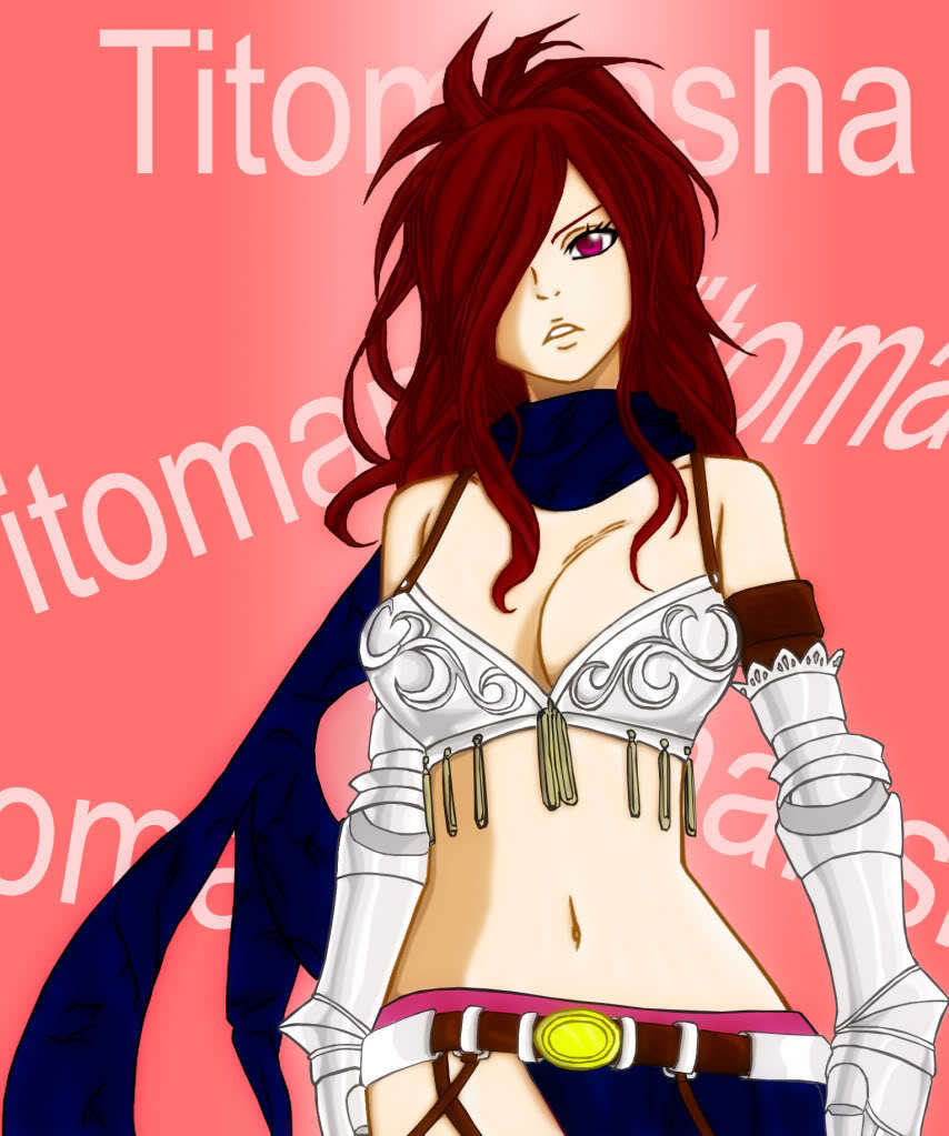 erza in armour