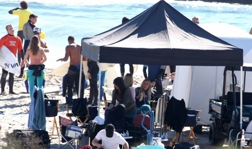  On The Set of 90210 Season 3 - November 09th, 2010