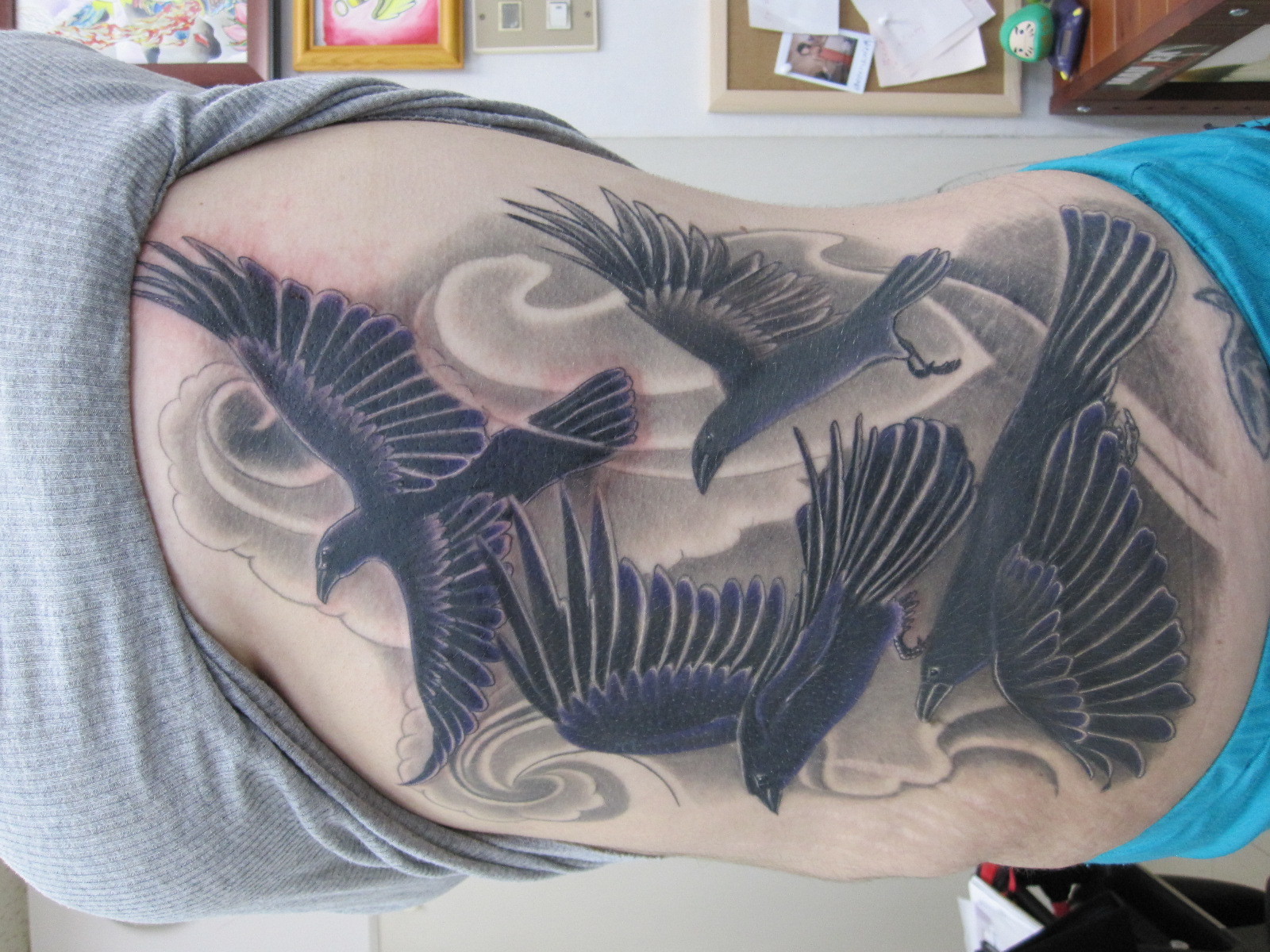 Crows tattoo - The con quạ người hâm mộ Art (16804858) - fanpop
