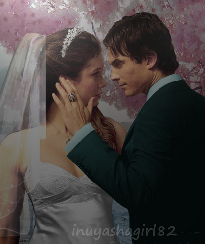 1: Damon & Elena beautiful wedding