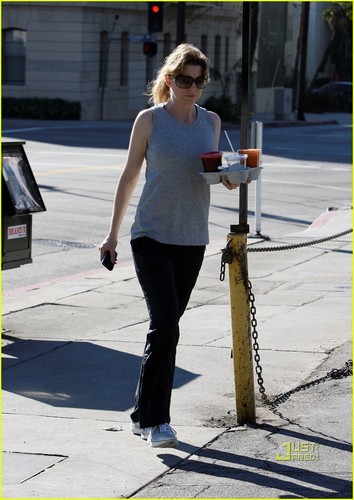 Ellen Pompeo Takes Home Juice For Two