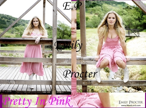  Emily-Pretty In 담홍색, 핑크