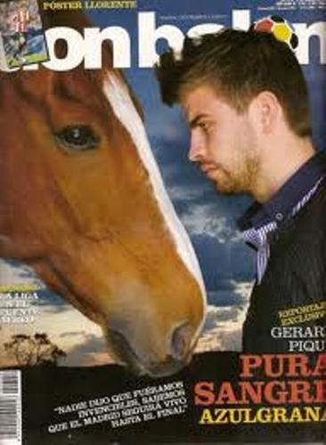  Gerard Piqué and horse