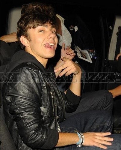 Nathan Sticking His Tongue Out Lol :) x