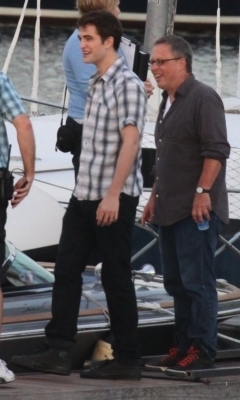  Robert Pattinson at 码头, 玛丽娜 da Glória (RJ)