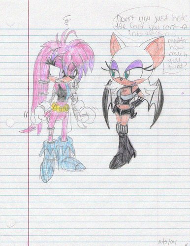 Rouge and Julie-su Costume