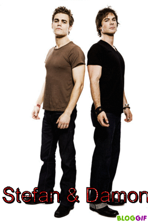  Stefan & Damon gif