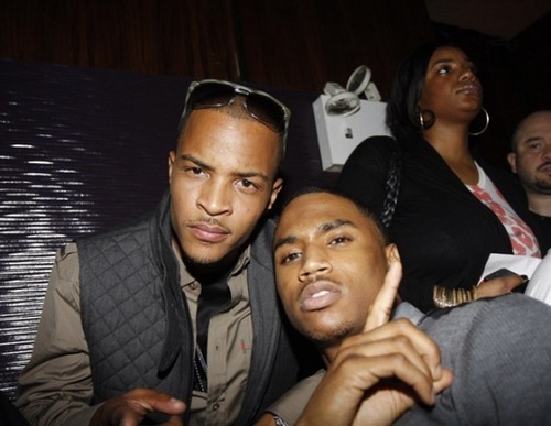  T.I and Chris Brown