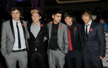 1 Direction At Pride Of Britain Awards :) x